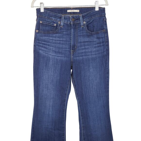 Levi's 726 Flare High Rise Soft Stretch Jeans Size 30 - Picture 2 of 9